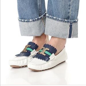 Tory Burch loafers. Worn once. Size 10